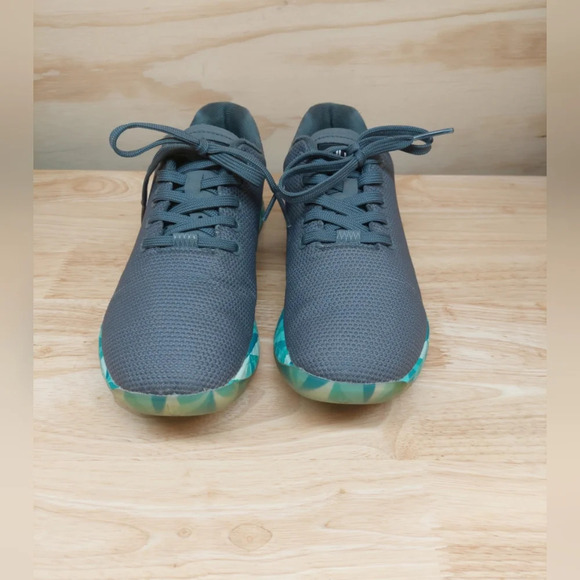 NOBULL Trainers Gray Teal Blue green Weightlifting Cross Fit sneakers shoes 8.5 - Picture 4 of 11